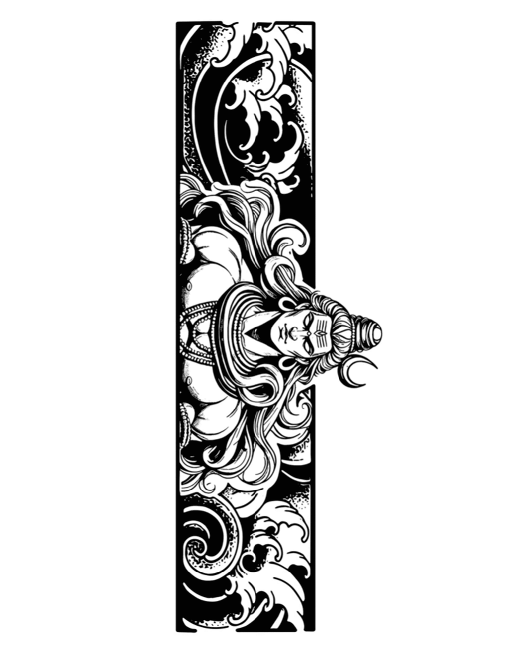 Cosmic Shiva Armband Tattoo - Inkmafia