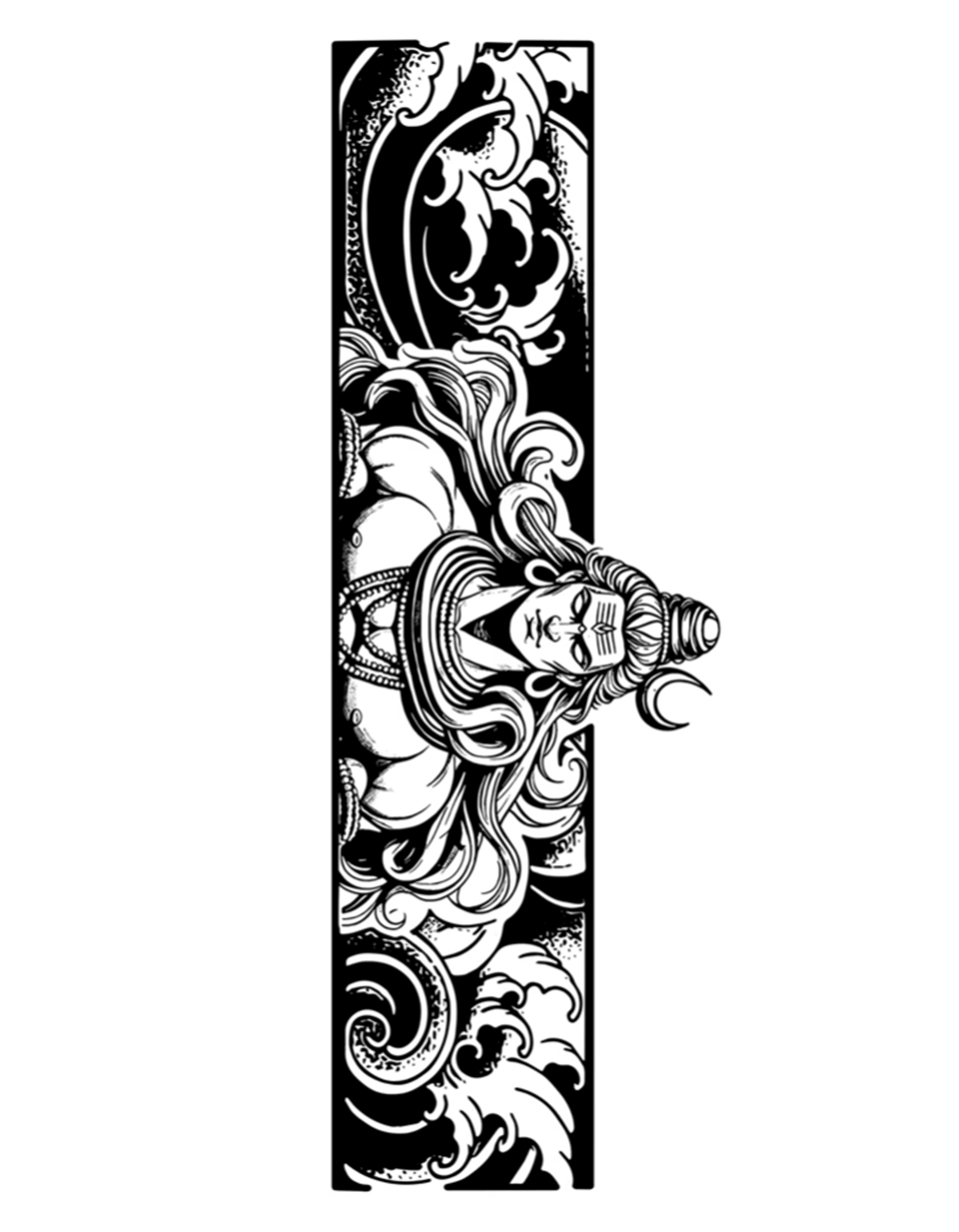 Cosmic Shiva Armband Tattoo