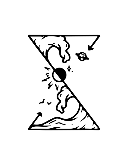 Cosmic Tide Tattoo