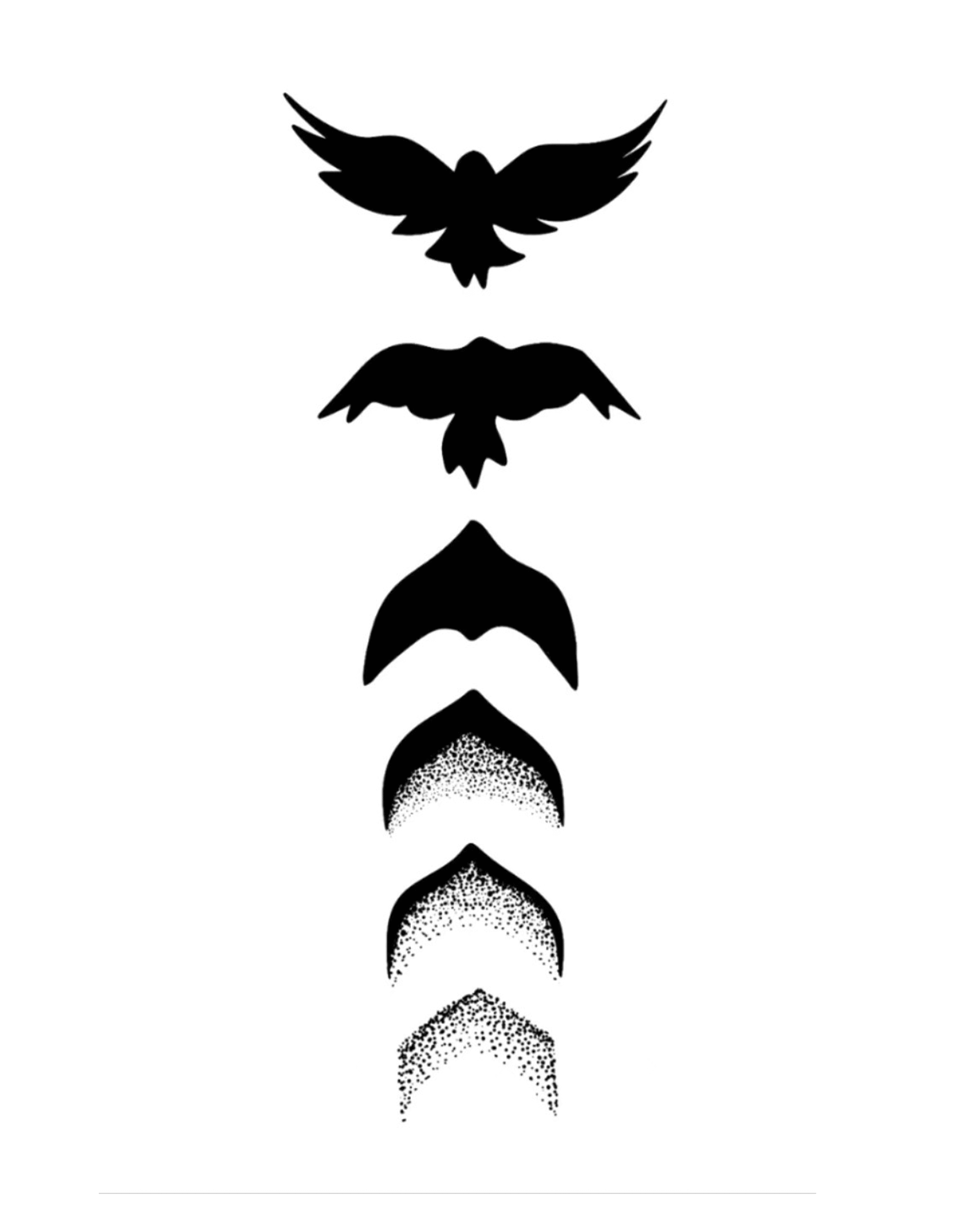 Flying Birds Tattoo
