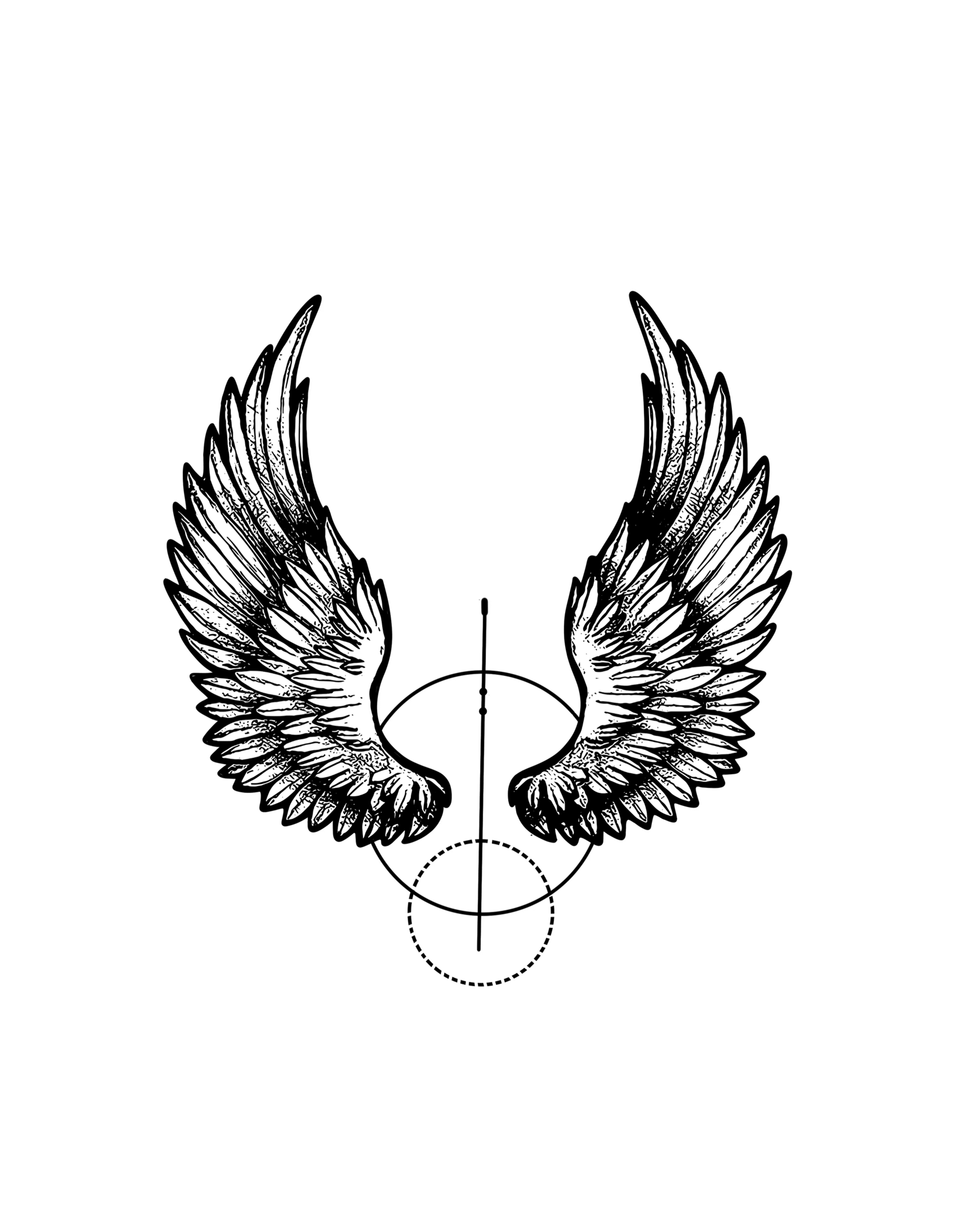 Angel Wings Tattoo