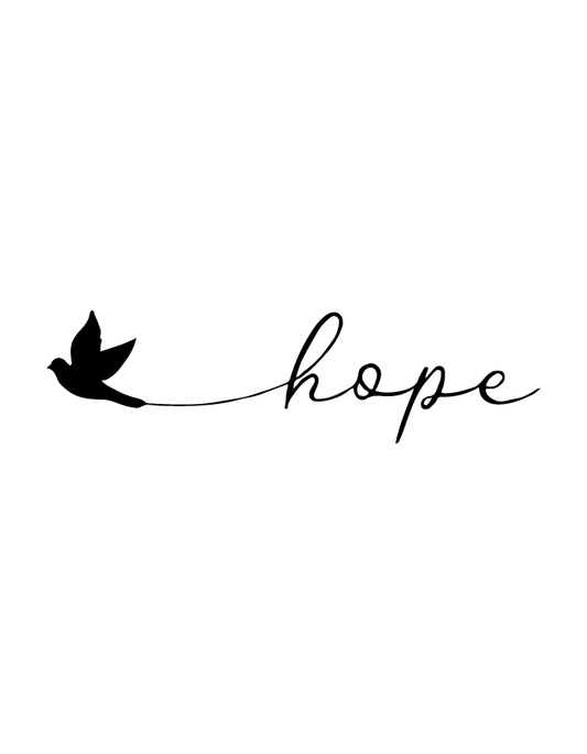 Birds of Hope semi-permanent tattoo – waterproof freedom temporary tattoo by Inkmafia