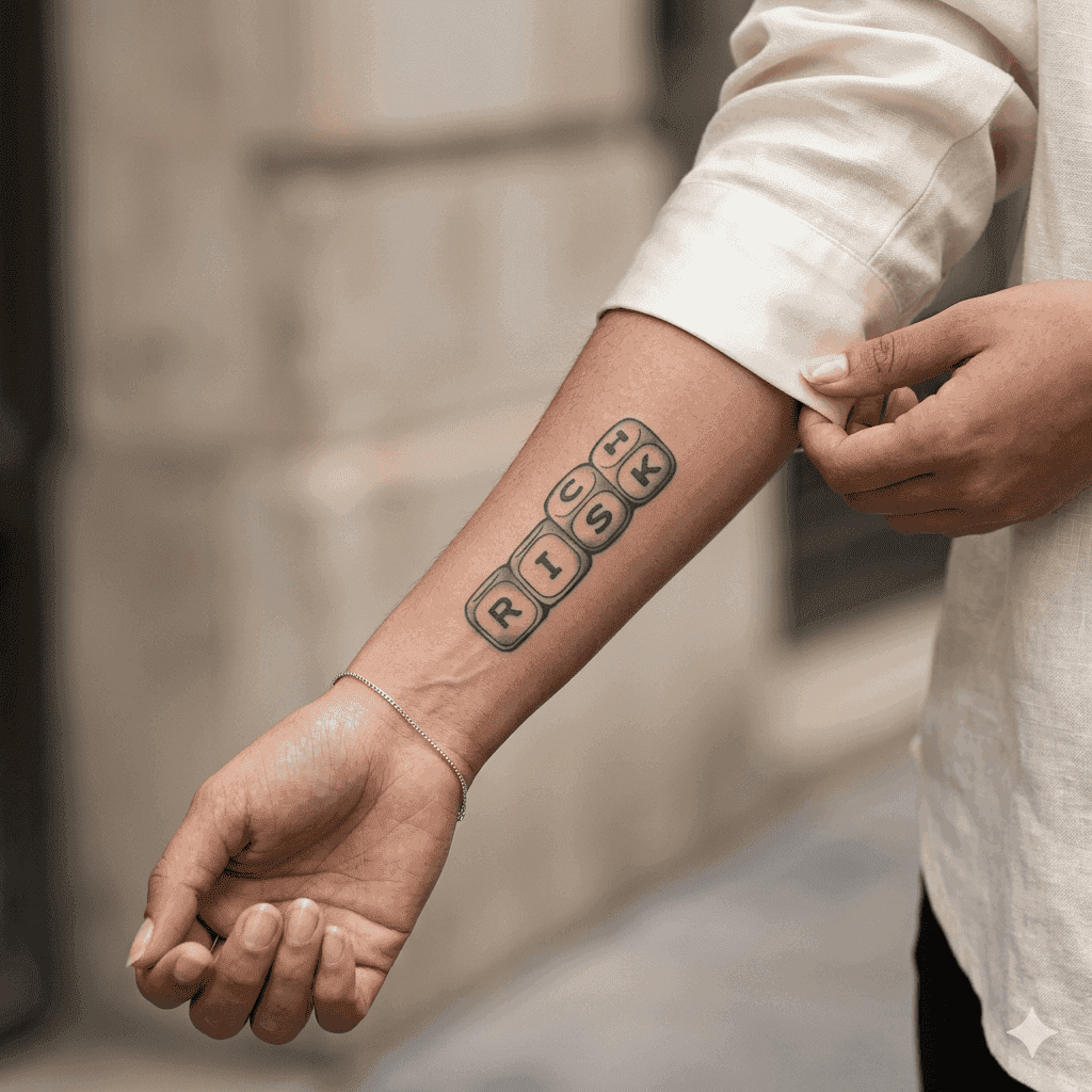 Calculated Risk Tattoo - Inkmafia