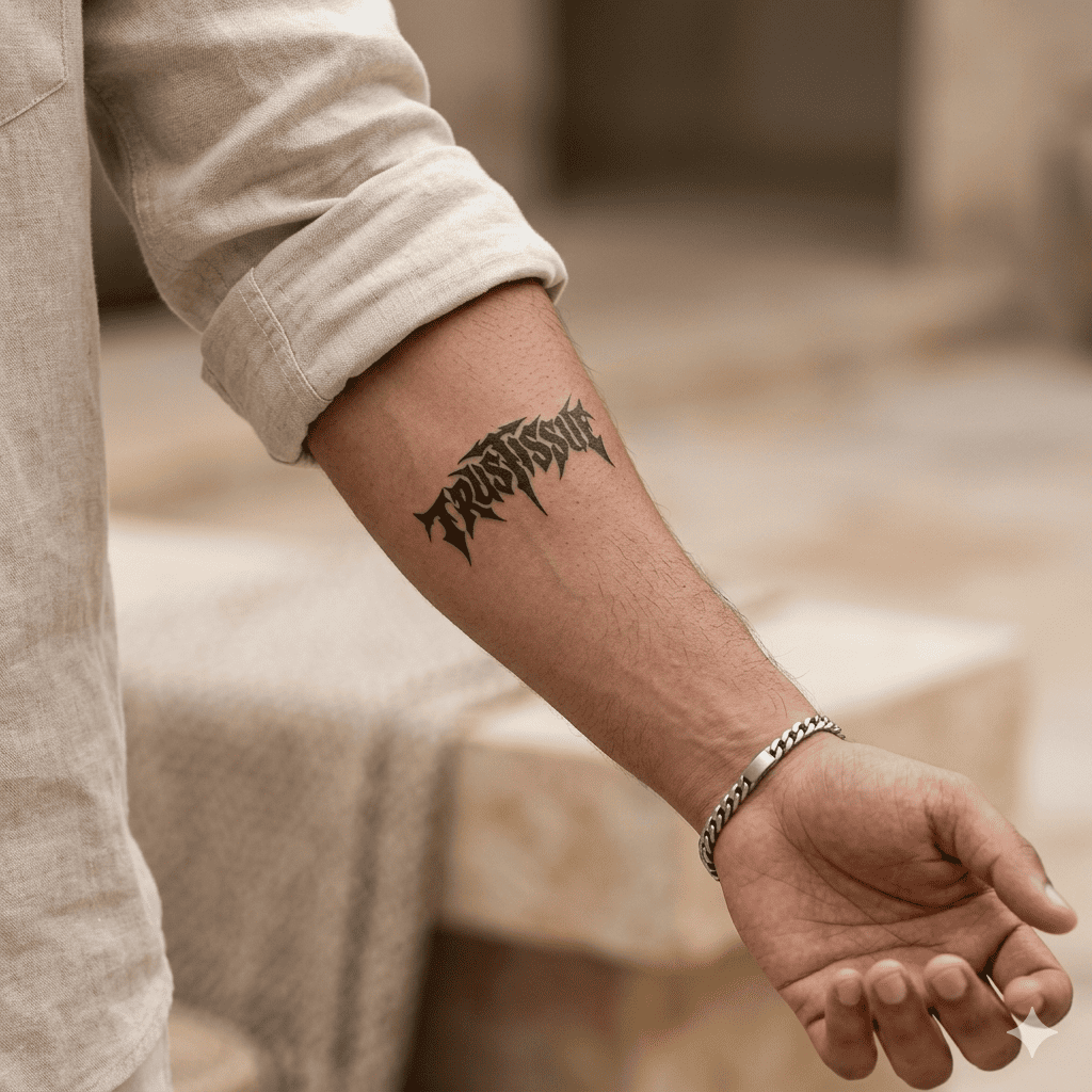 Trust Issue Tattoo