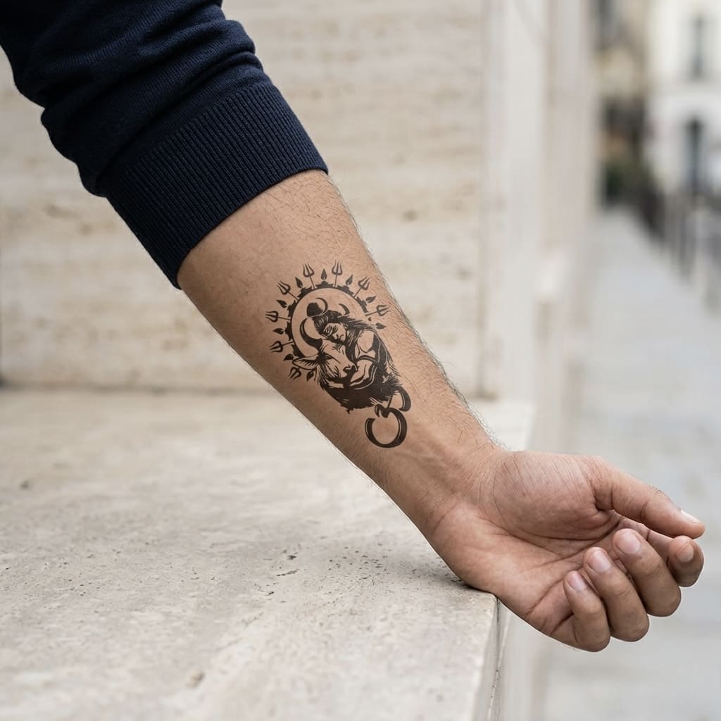 Shiva Nandi Tattoo