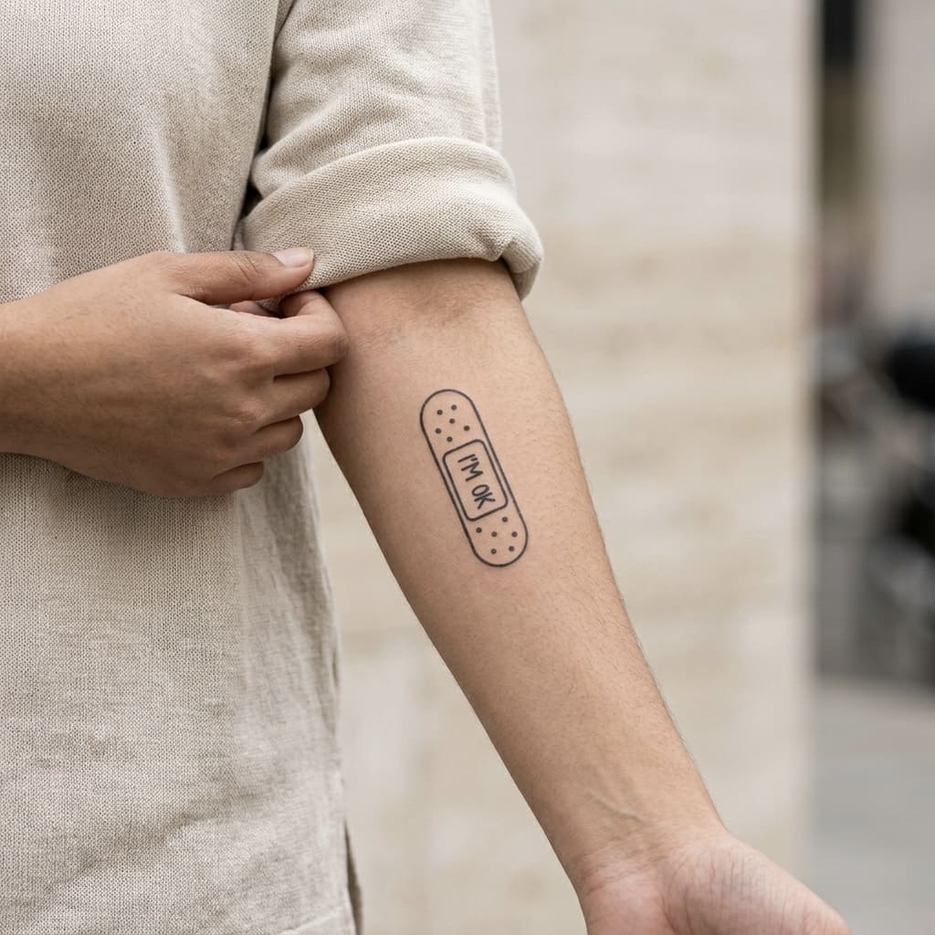 I Am Okay Tattoo - Inkmafia