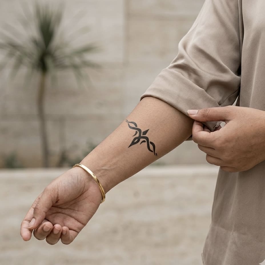 Spine Rhythms Tattoo