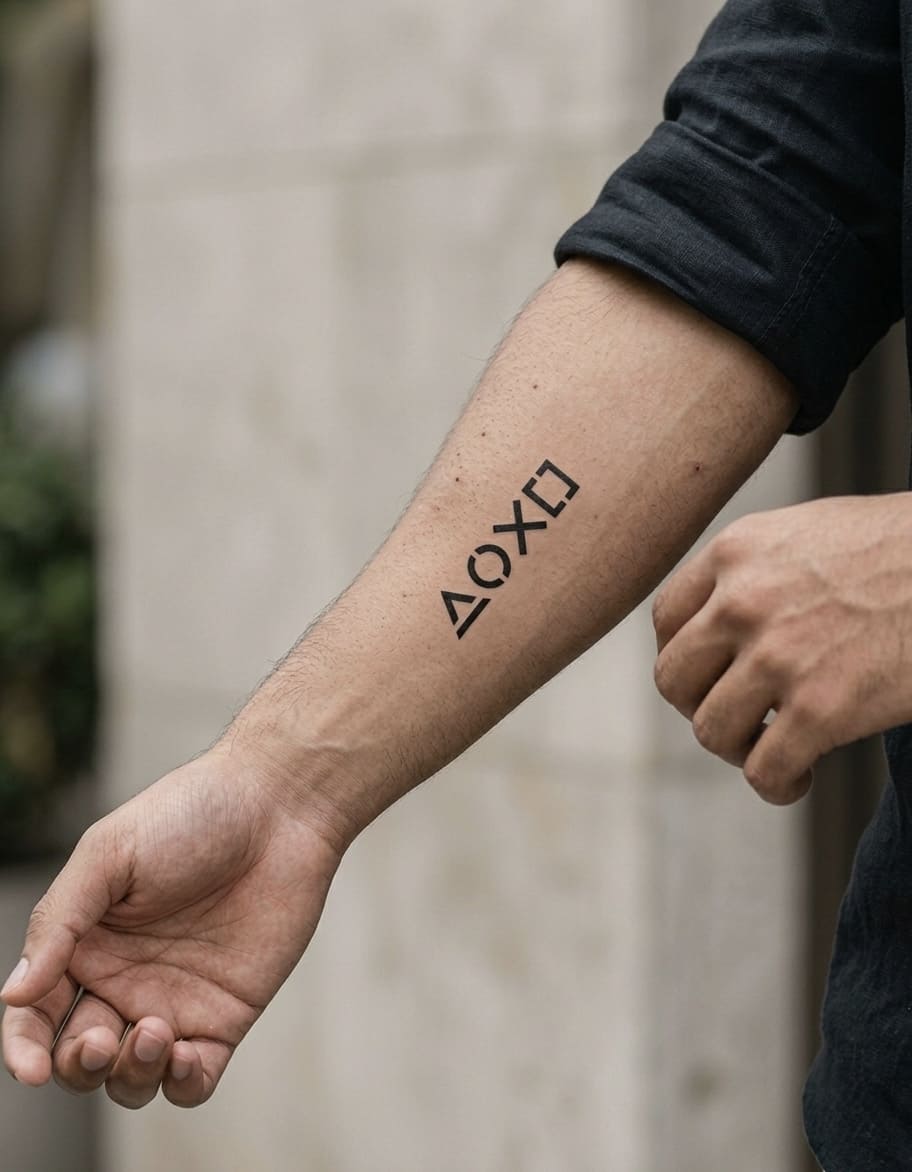 Gamer For Life Tattoo
