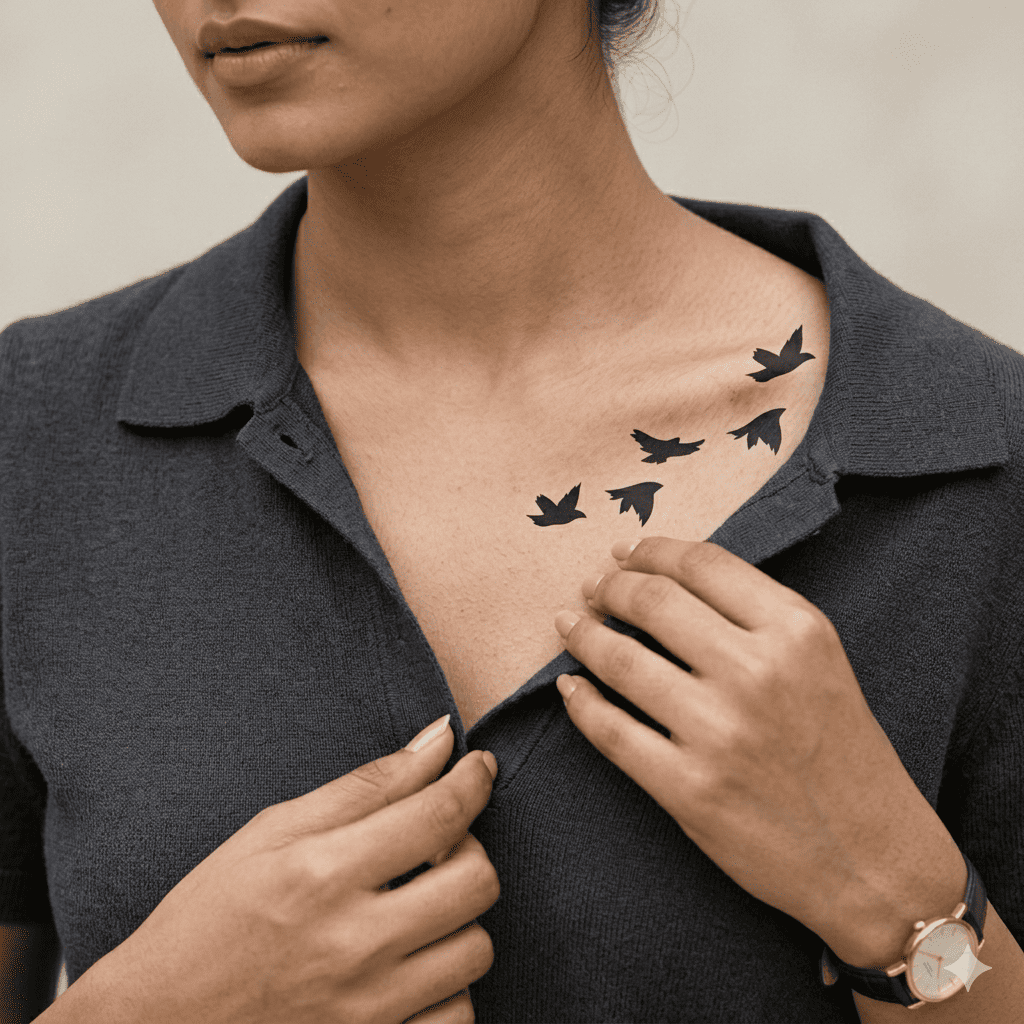 Birds Of Freedom Tattoo