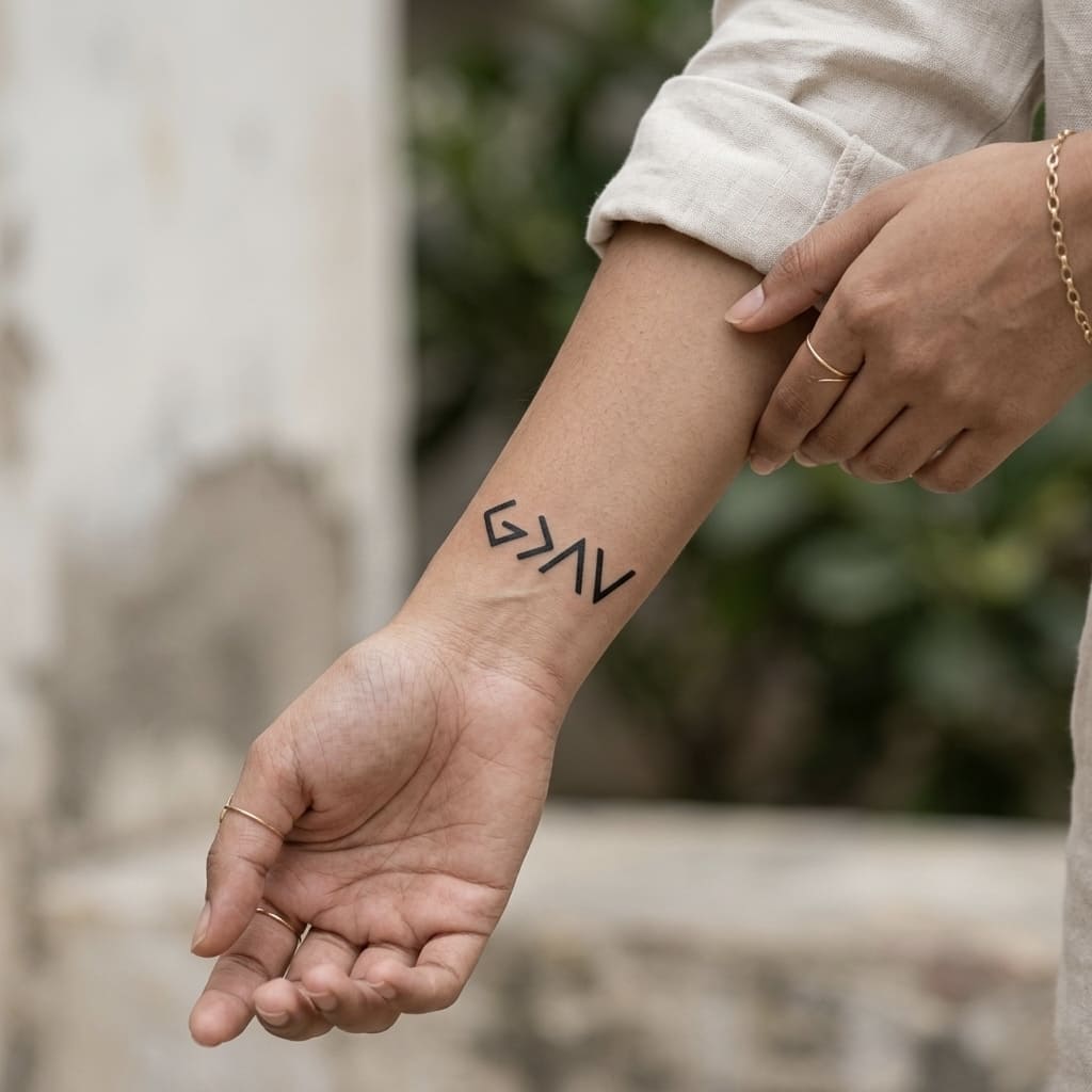God Is Greater Than Highs And Lows Tattoo