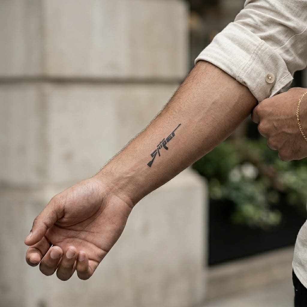 Sniper Tattoo