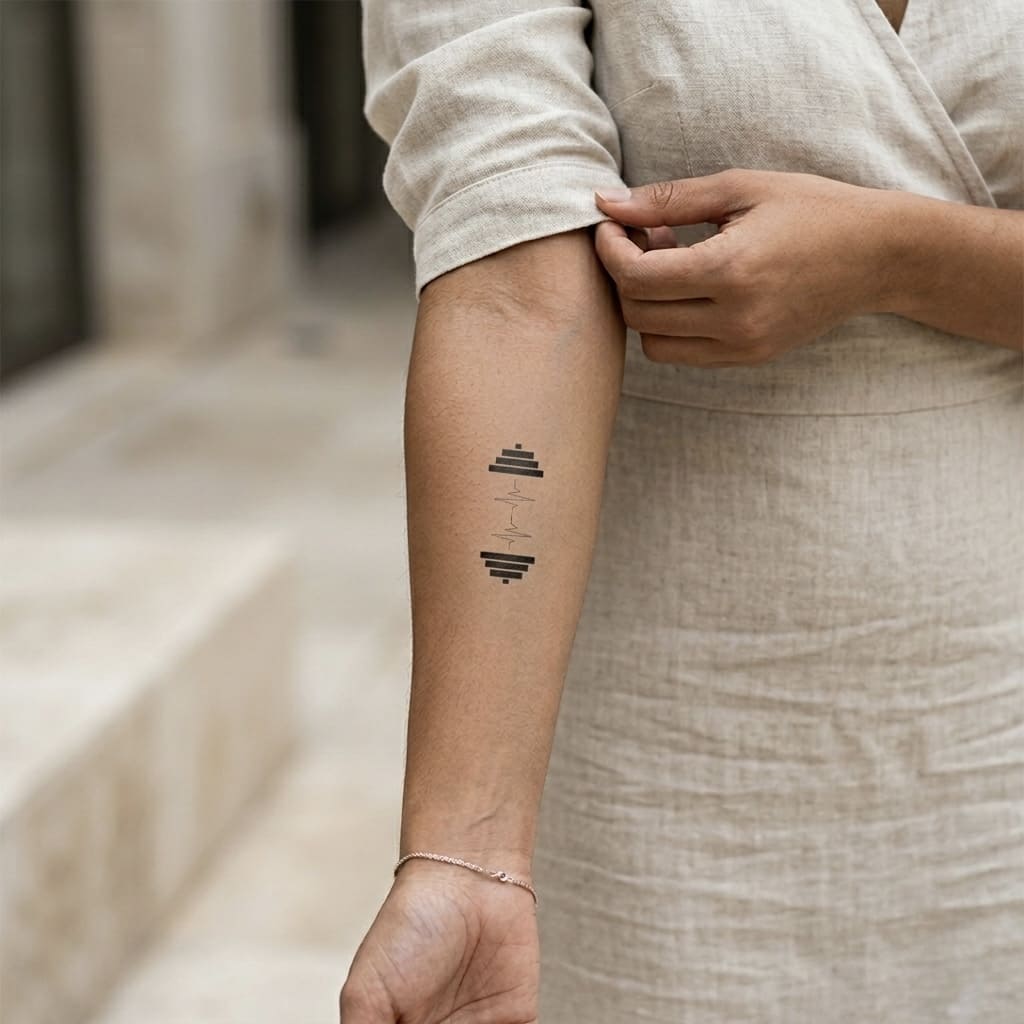 Fitness Motivation Tattoo