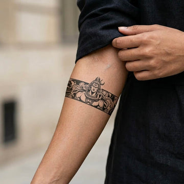 Cosmic Shiva Armband Tattoo - Inkmafia