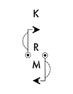 Karma Vertical semi-permanent tattoo – waterproof spiritual minimalist tattoo by Inkmafia