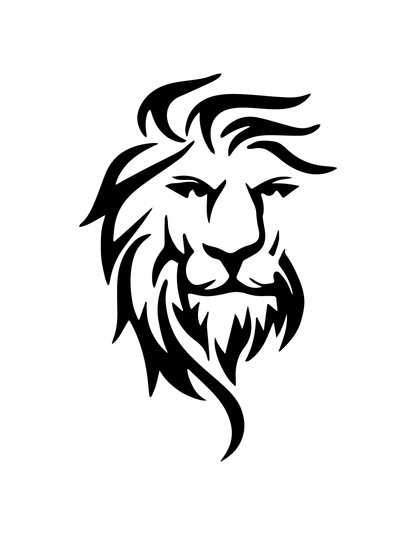 Lion King semi-permanent tattoo – waterproof animal strength tattoo by Inkmafia