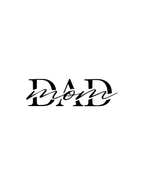 Mom Dad semi-permanent tattoo – waterproof temporary family tattoo by Inkmafia