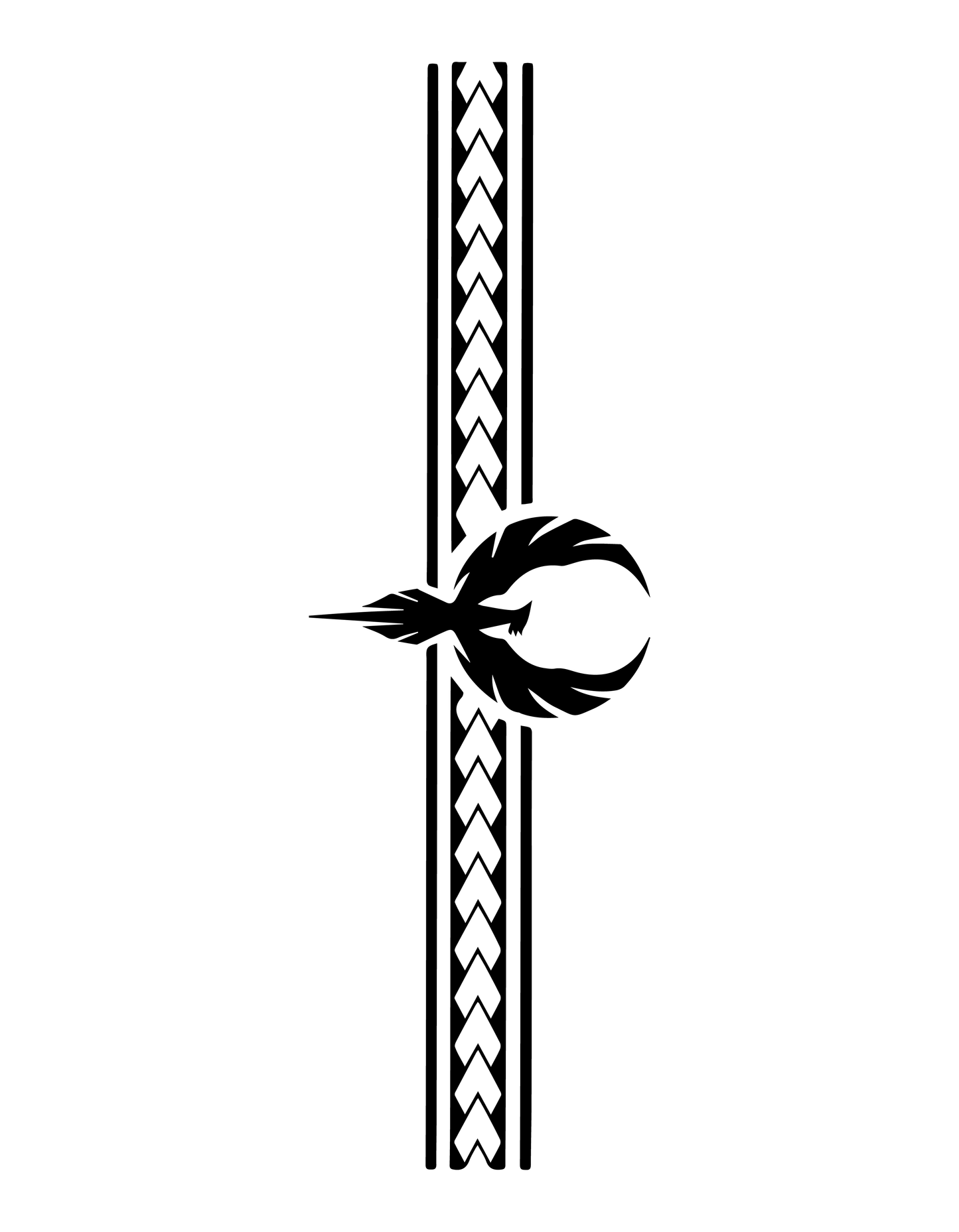 Phoenix Armband semi-permanent tattoo – waterproof temporary armband tattoo by Inkmafia