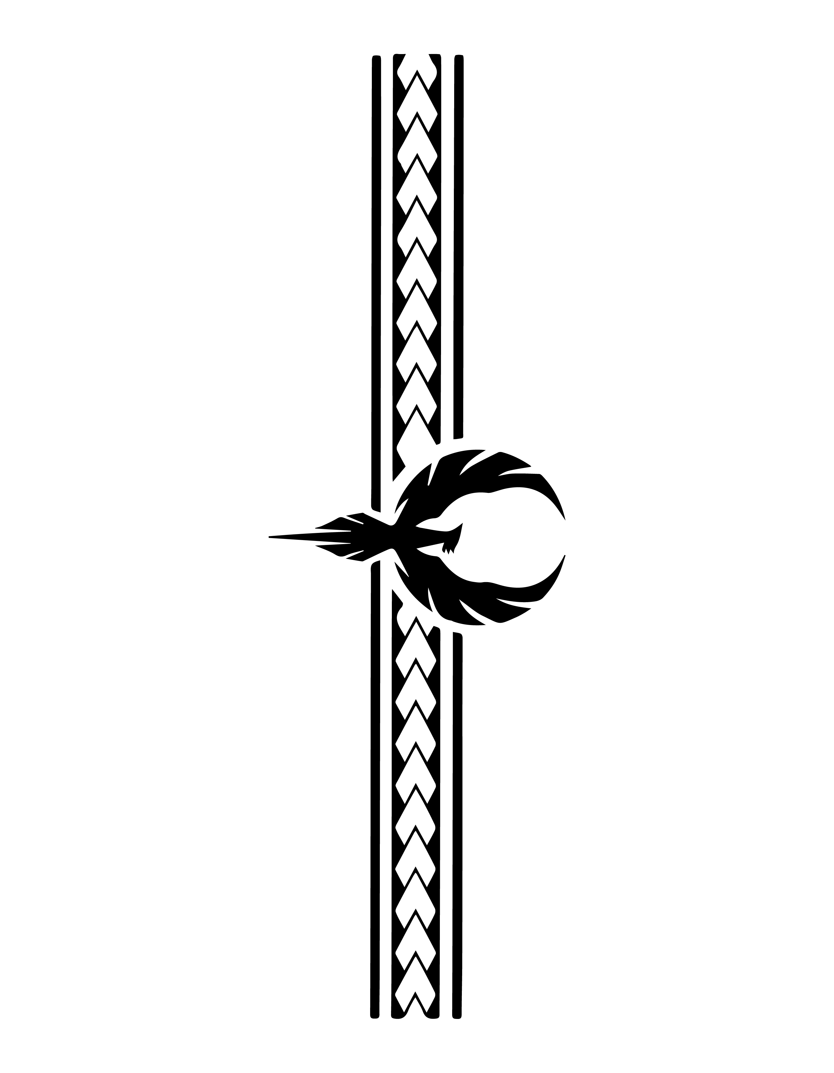 Phoenix Armband semi-permanent tattoo – waterproof temporary armband tattoo by Inkmafia