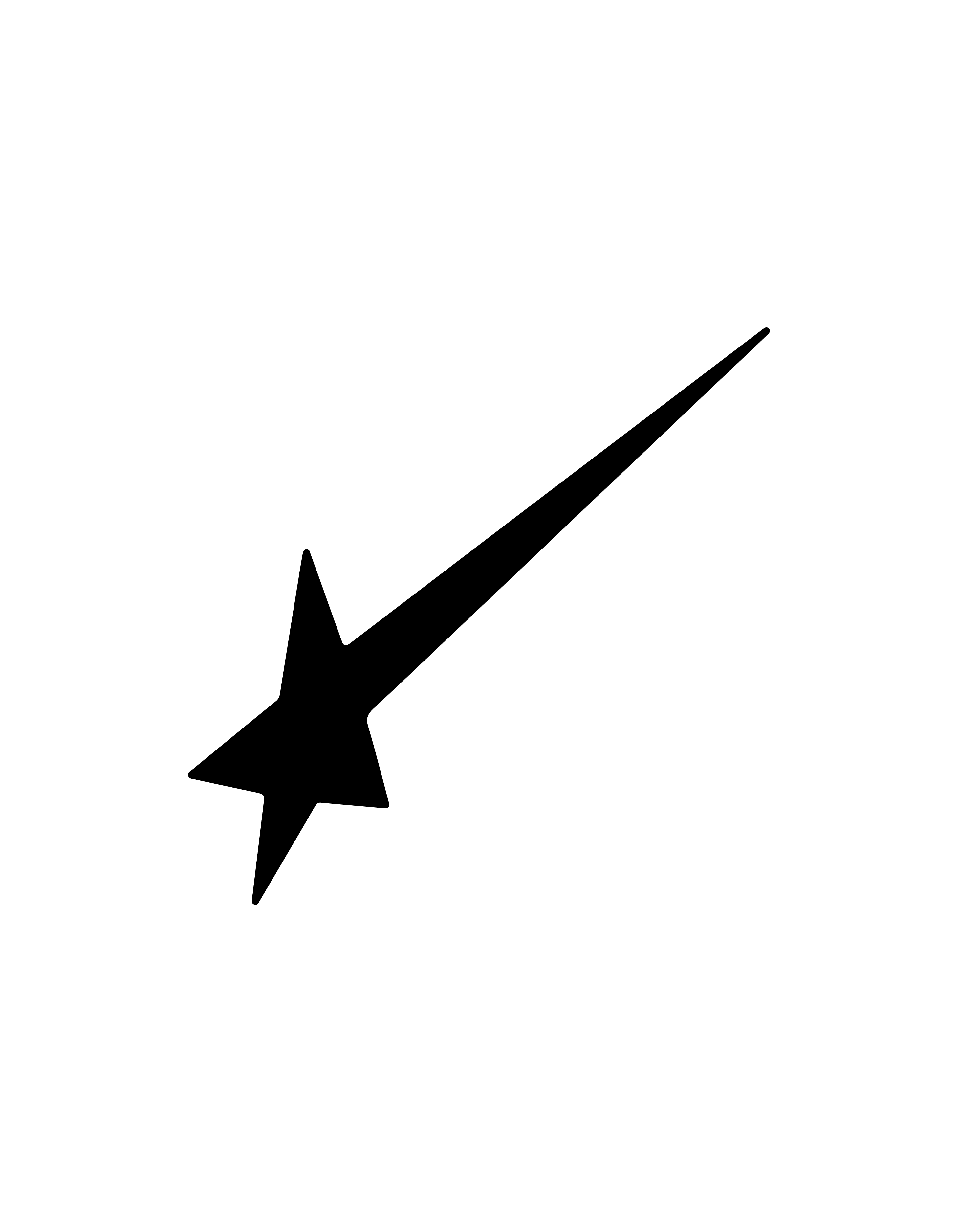 Shooting Star semi-permanent tattoo – waterproof temporary star tattoo by Inkmafia