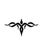 Spine Rhythms semi-permanent tattoo – minimal line waterproof temporary tattoo by Inkmafia