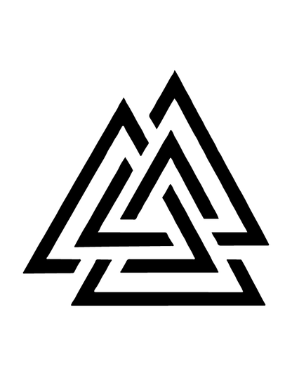 Vikings Symbol semi-permanent tattoo – waterproof Norse temporary tattoo by Inkmafia