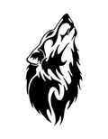 Wolf Spirit semi-permanent tattoo – waterproof animal strength tattoo by Inkmafia